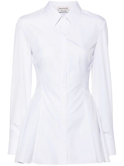 Shirt with pleats Alexander McQueen | 797282QAAAD9000